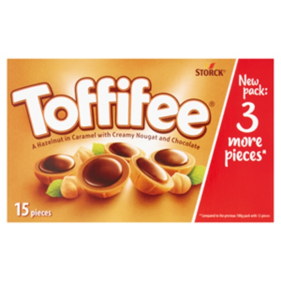 Picture of Toffifee Choc Hazlenut & Caramel 125g x5